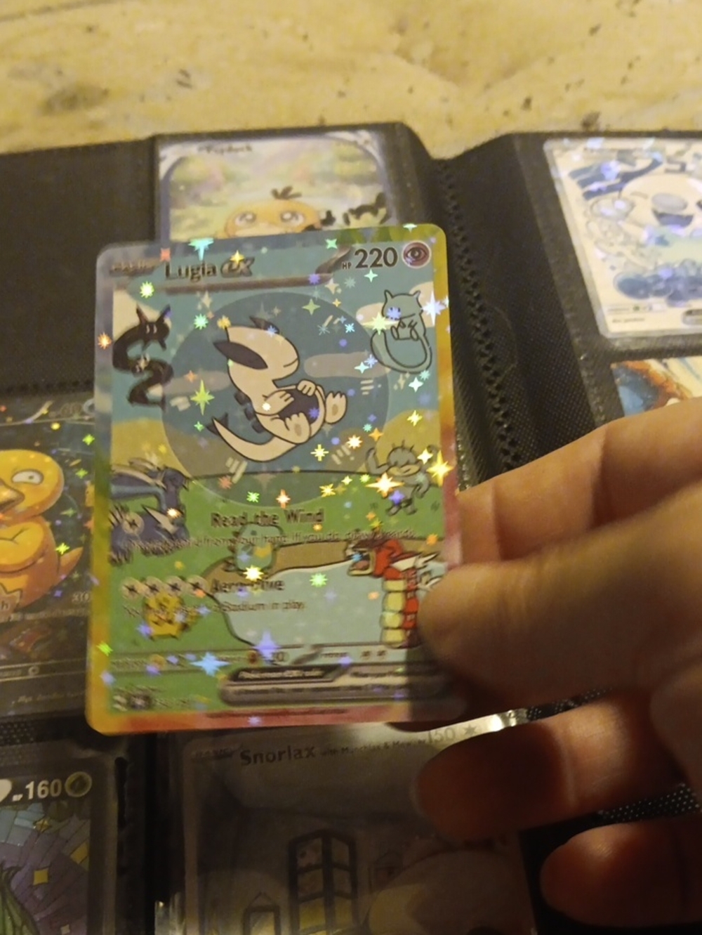 Lugia GX Holographic Pokémon Card - Multicolor